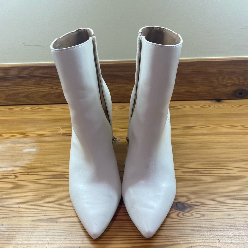White booties